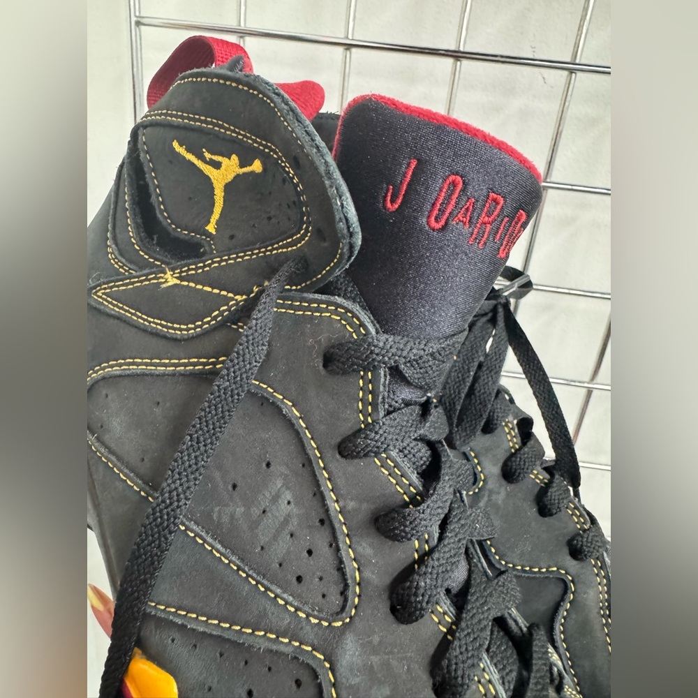 Nike Air Jordan 7 Retro Citrus Black 2022 Mens Size 10.5 CU9307-081 Sneakers - Picture 8 of 11